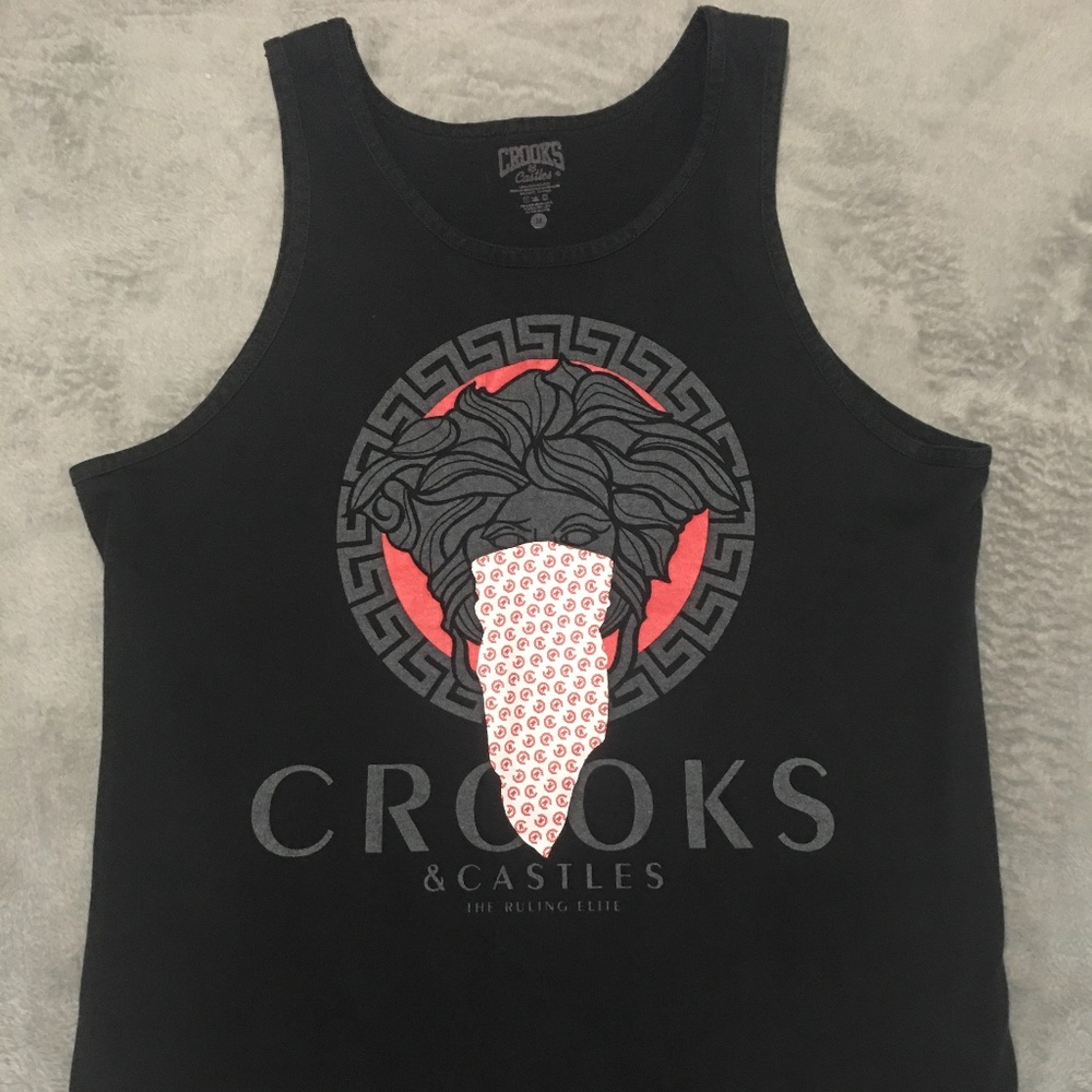 Crooks and Castles Medusa Tank Top Medium